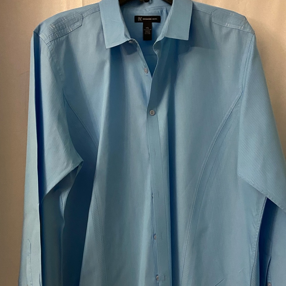 INC Men’s Blue Long Sleeve Shirt